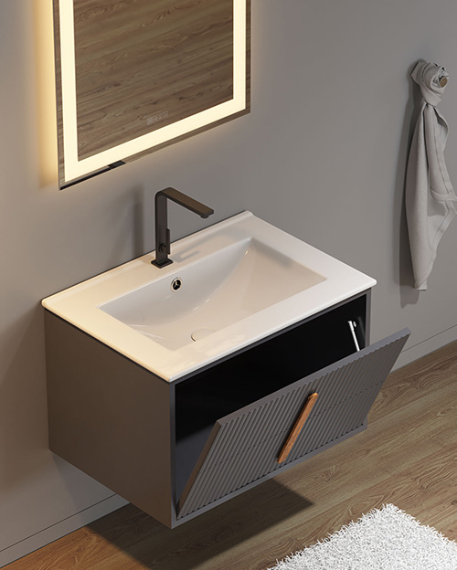 PVC vanity cabinet model D-6022